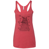 Dalek Plan Women's Triblend Racerback Tank