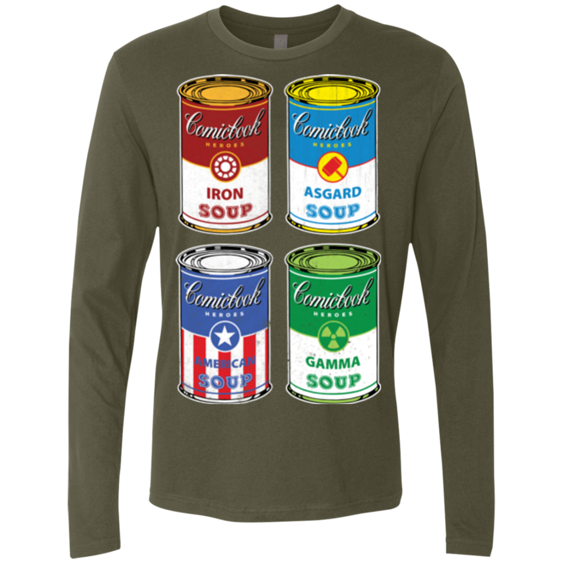 Soup Assemble Men's Premium Long Sleeve