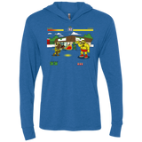 Springfield Fighter Triblend Long Sleeve Hoodie Tee