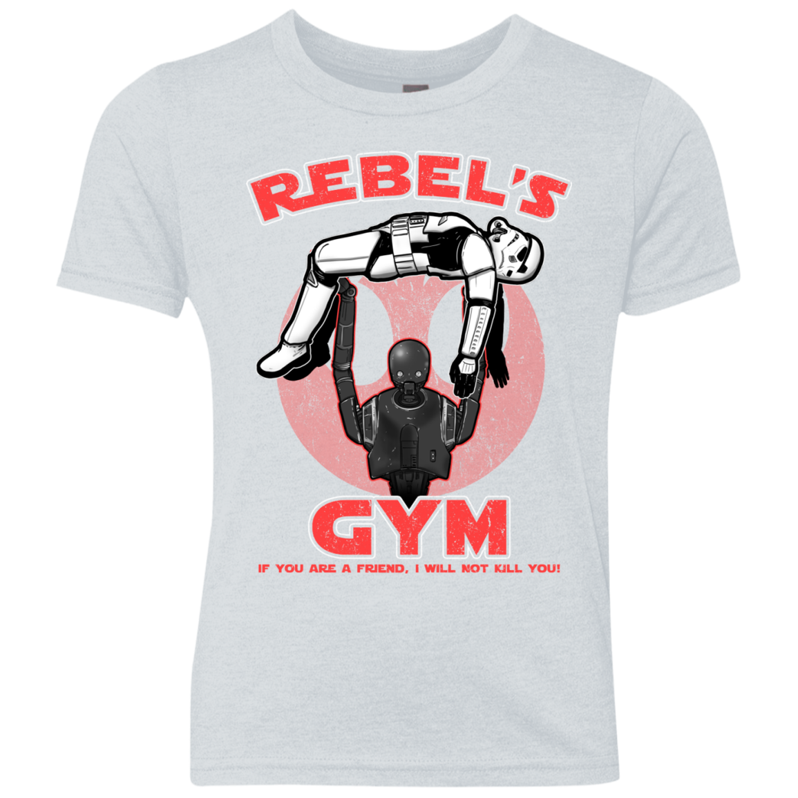 Rebel's Gym Youth Triblend T-Shirt