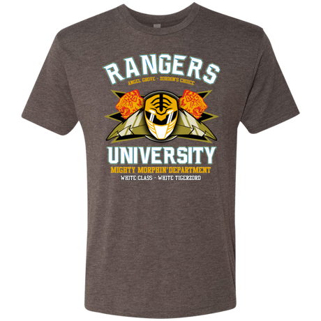 Rangers U White Ranger Men's Triblend T-Shirt