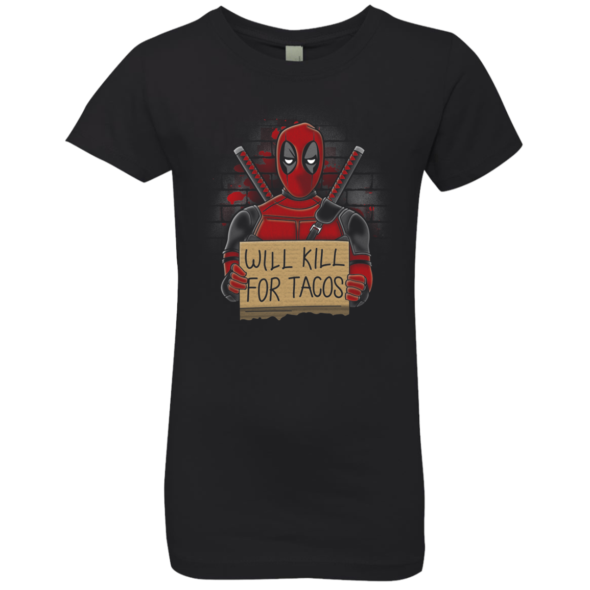 Will Kill for Tacos Girls Premium T-Shirt