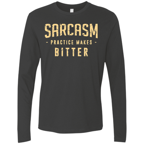 PRACTICE MAKES BITTER Men's Premium Long Sleeve