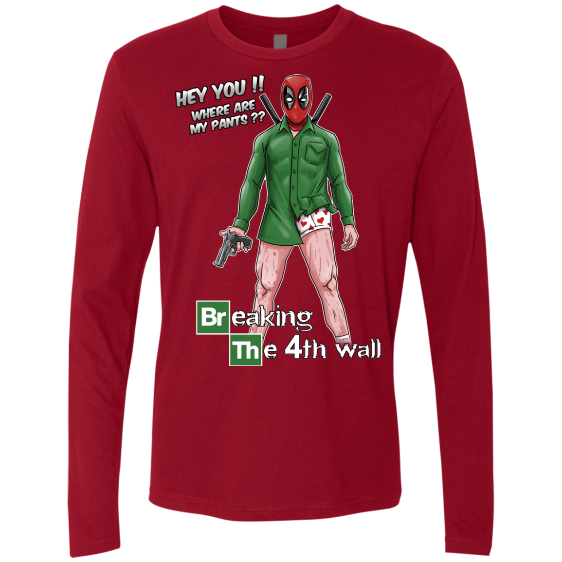 Breaking the 4th Wall Men's Premium Long Sleeve