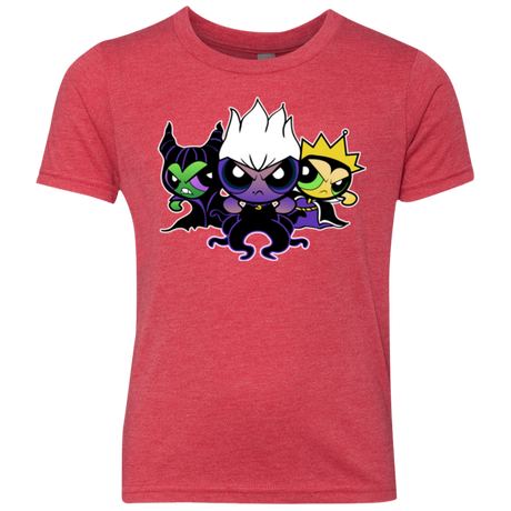 Villain Puff Girls Youth Triblend T-Shirt