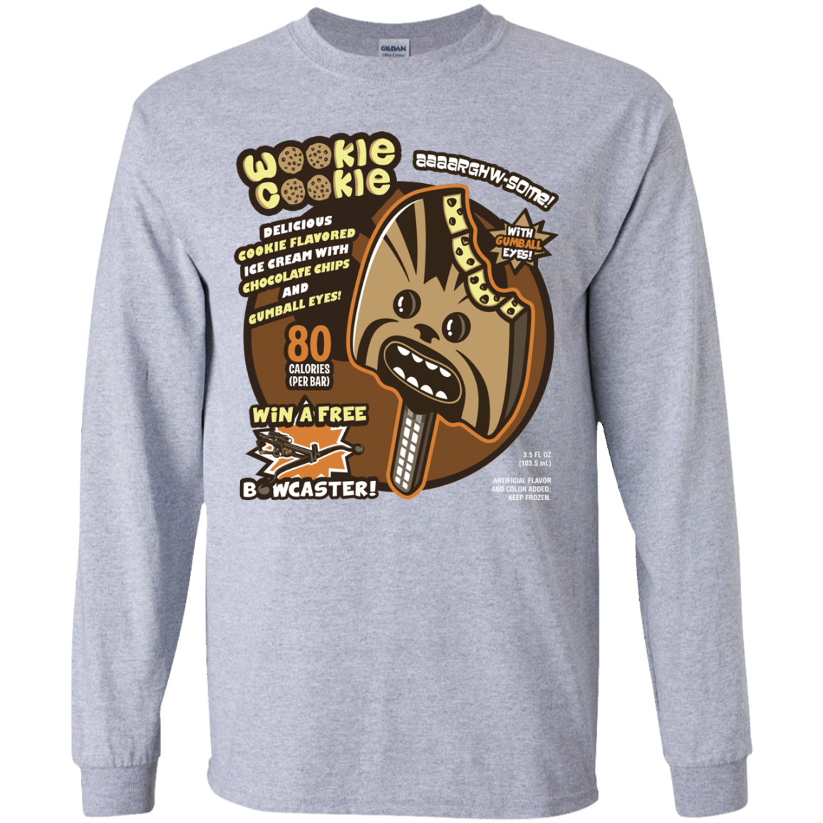 Wookie Cookie Youth Long Sleeve T-Shirt