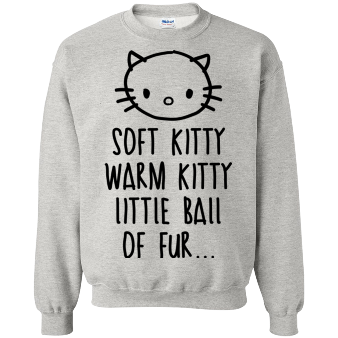 Weird Kitty Crewneck Sweatshirt