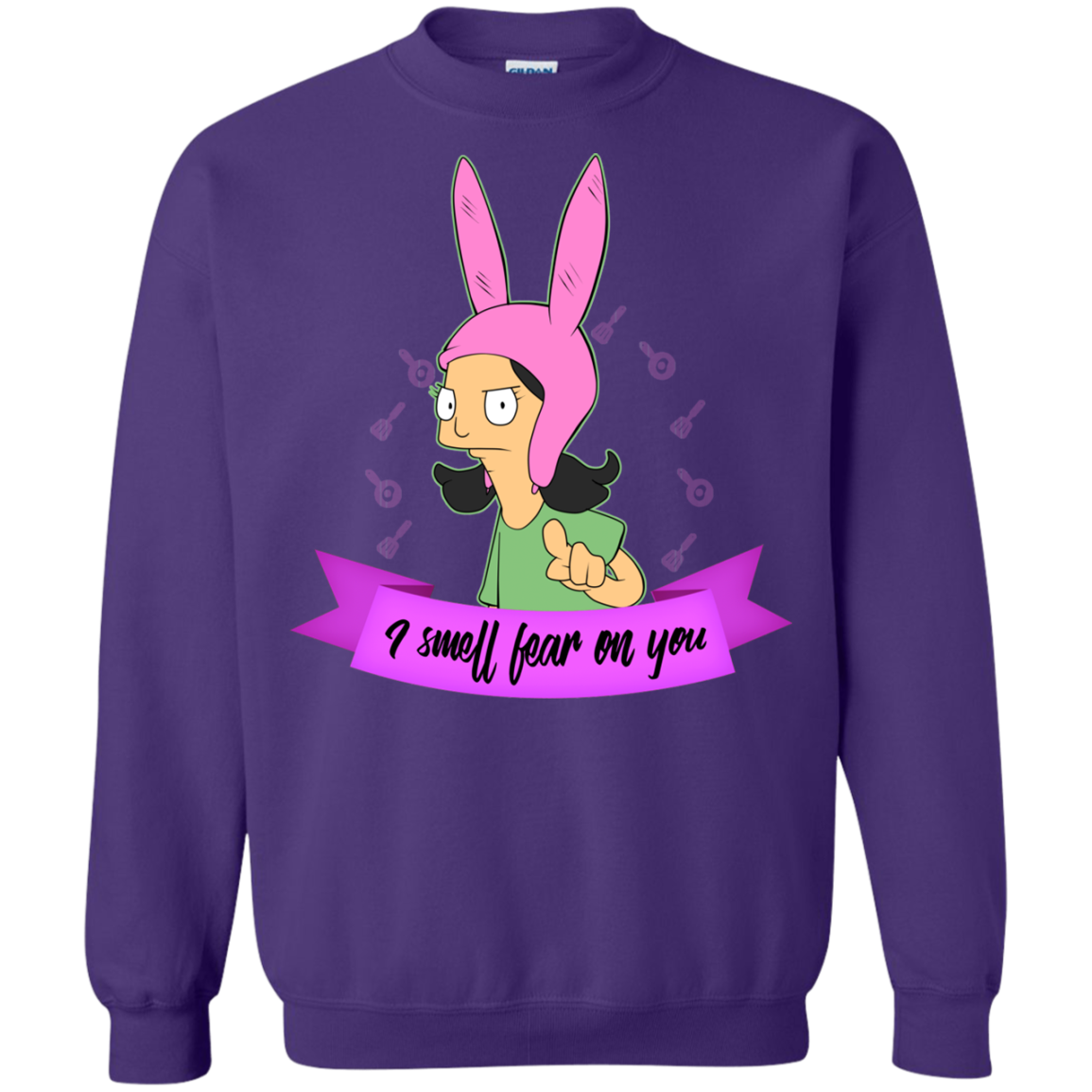 Louise Smell Fear Crewneck Sweatshirt