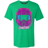 Spartan Helmet 80's Men's Triblend T-Shirt