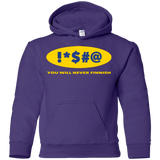 Swearing Never Finnish Youth Hoodie