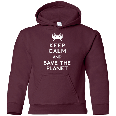 Save the planet Youth Hoodie