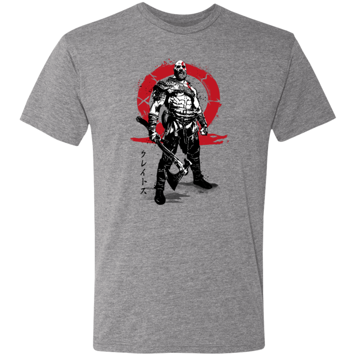 Killer of Gods sumi-e Men's Triblend T-Shirt