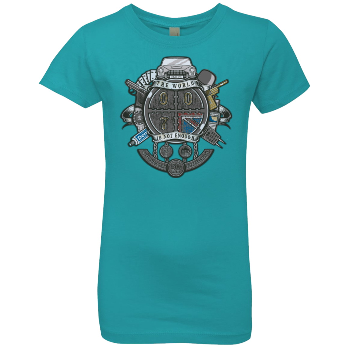 British Spy Crest Girls Premium T-Shirt