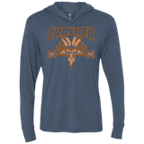 CRASHER Triblend Long Sleeve Hoodie Tee