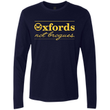 Oxfords Not Brogues Men's Premium Long Sleeve
