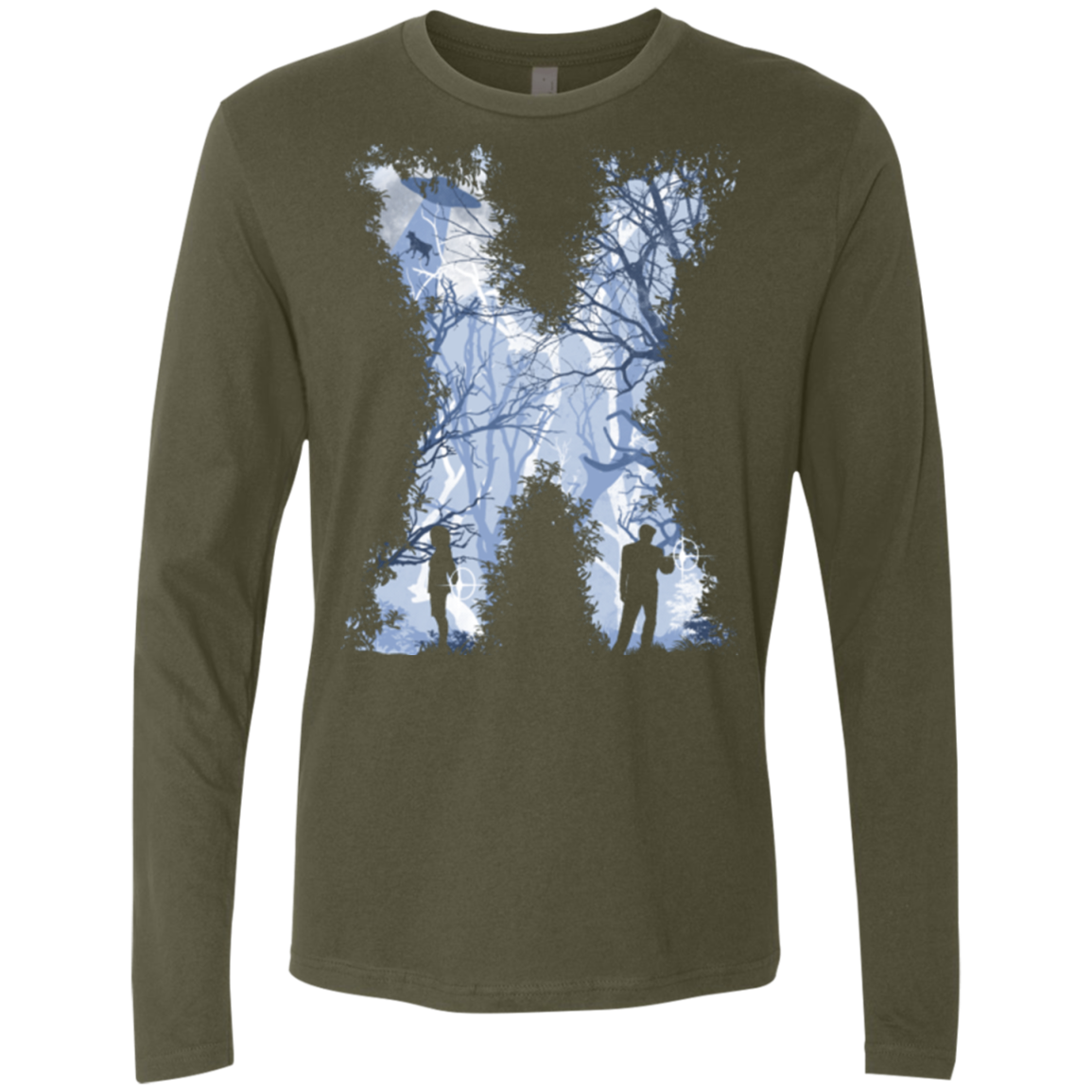 X marks the spot Men's Premium Long Sleeve