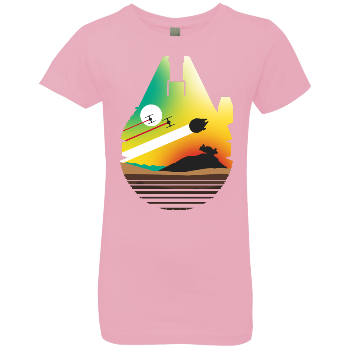 Escape from Desert Planet Girls Premium T-Shirt