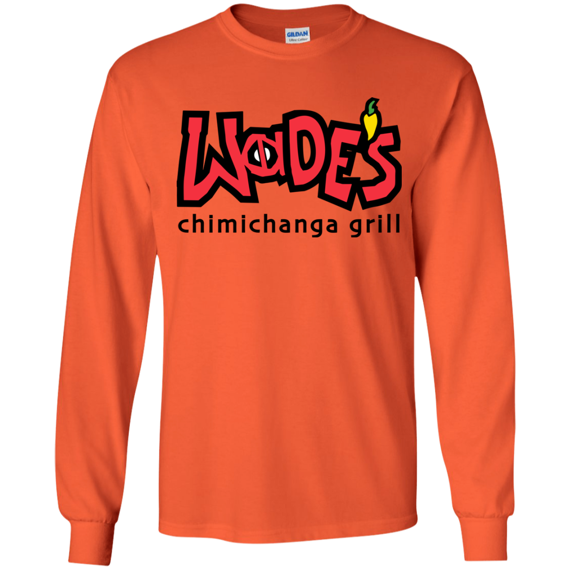 Wades Grill Youth Long Sleeve T-Shirt