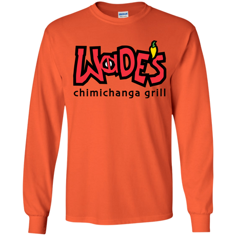 Wades Grill Youth Long Sleeve T-Shirt