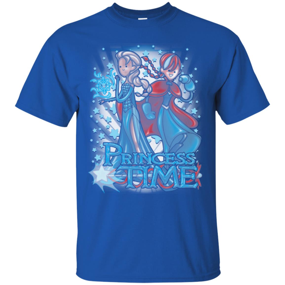 Princess Time Elsa Anna T-Shirt