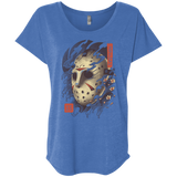 Oni Jason Mask Triblend Dolman Sleeve