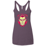 OUT FOR BLOOD Women's Triblend Racerback Tank