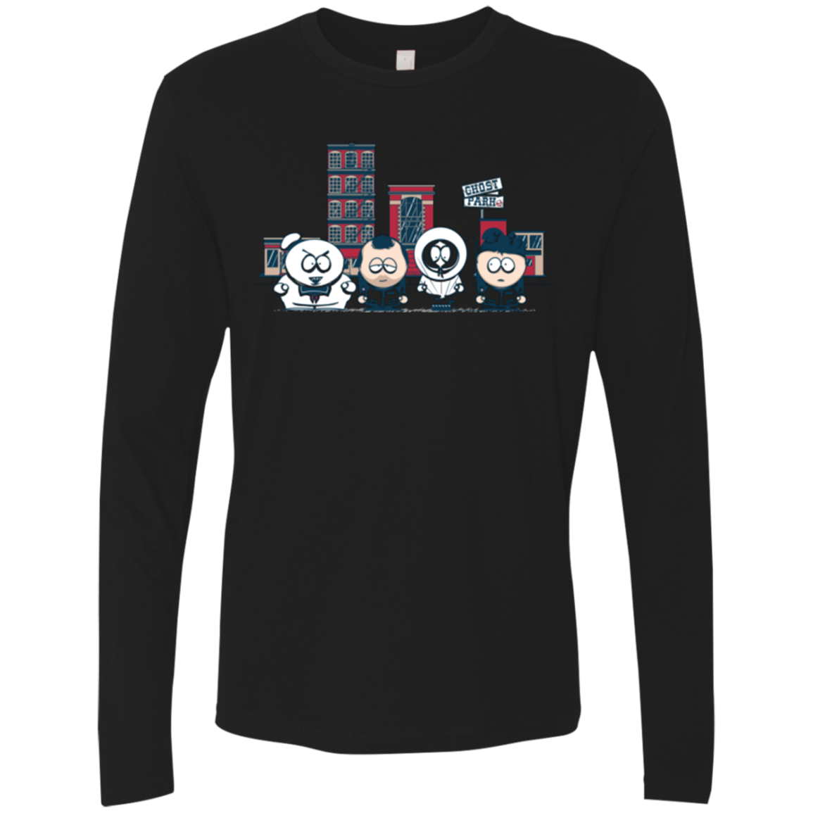GHOST PARK Men's Premium Long Sleeve