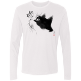 Curious Cat Men's Premium Long Sleeve