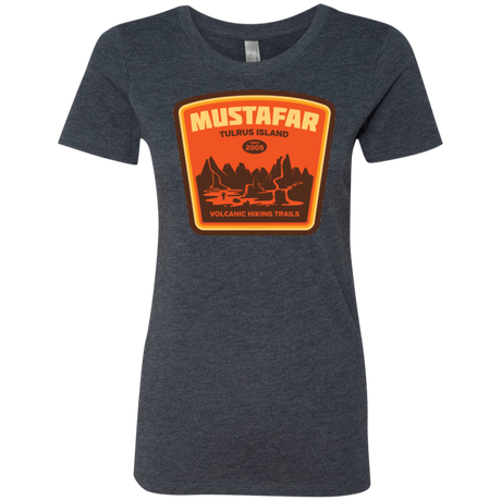 Volcanic Hiking Trails Women's Triblend T-Shirt