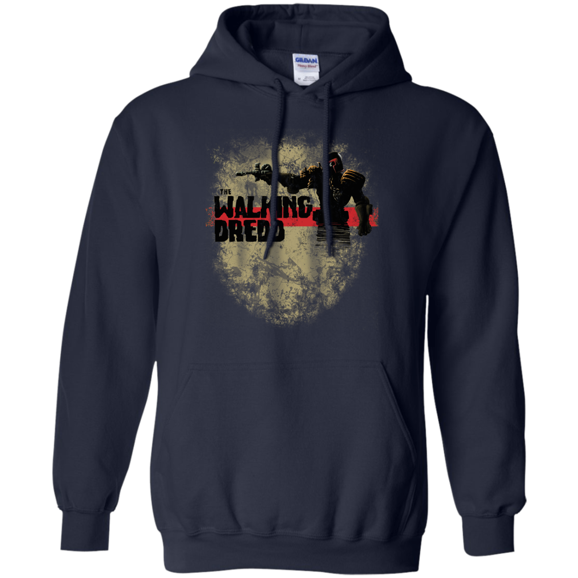 Walking Dredd Pullover Hoodie