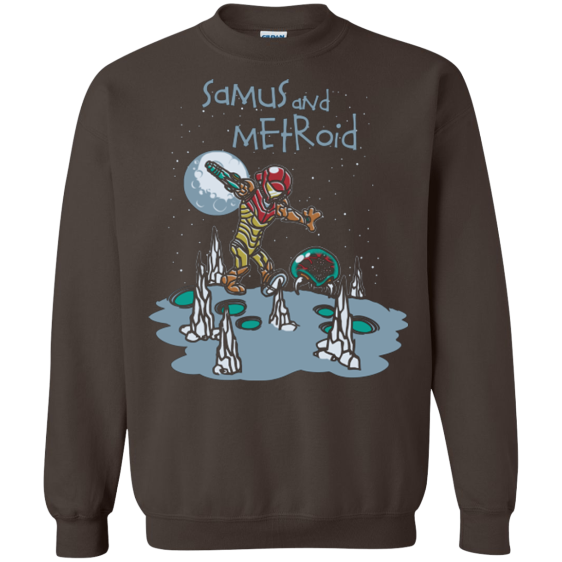 Samus and Metroid Crewneck Sweatshirt