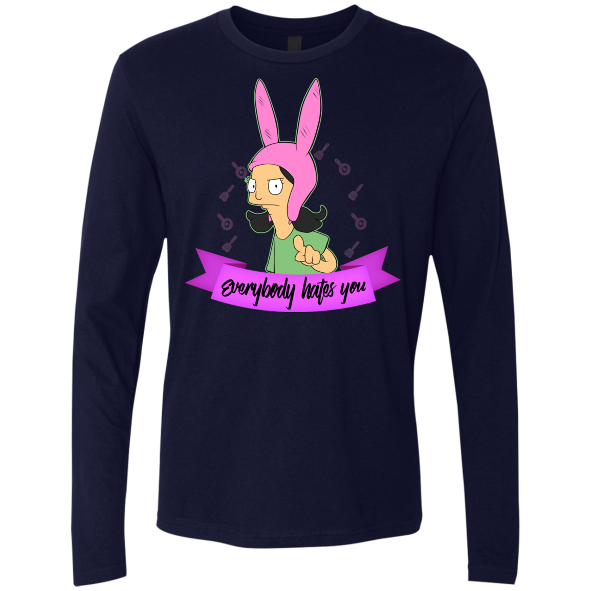 Louise Everybody Men's Premium Long Sleeve