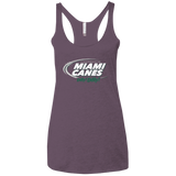 Miami Dilly Dilly Women's Triblend Racerback Tank