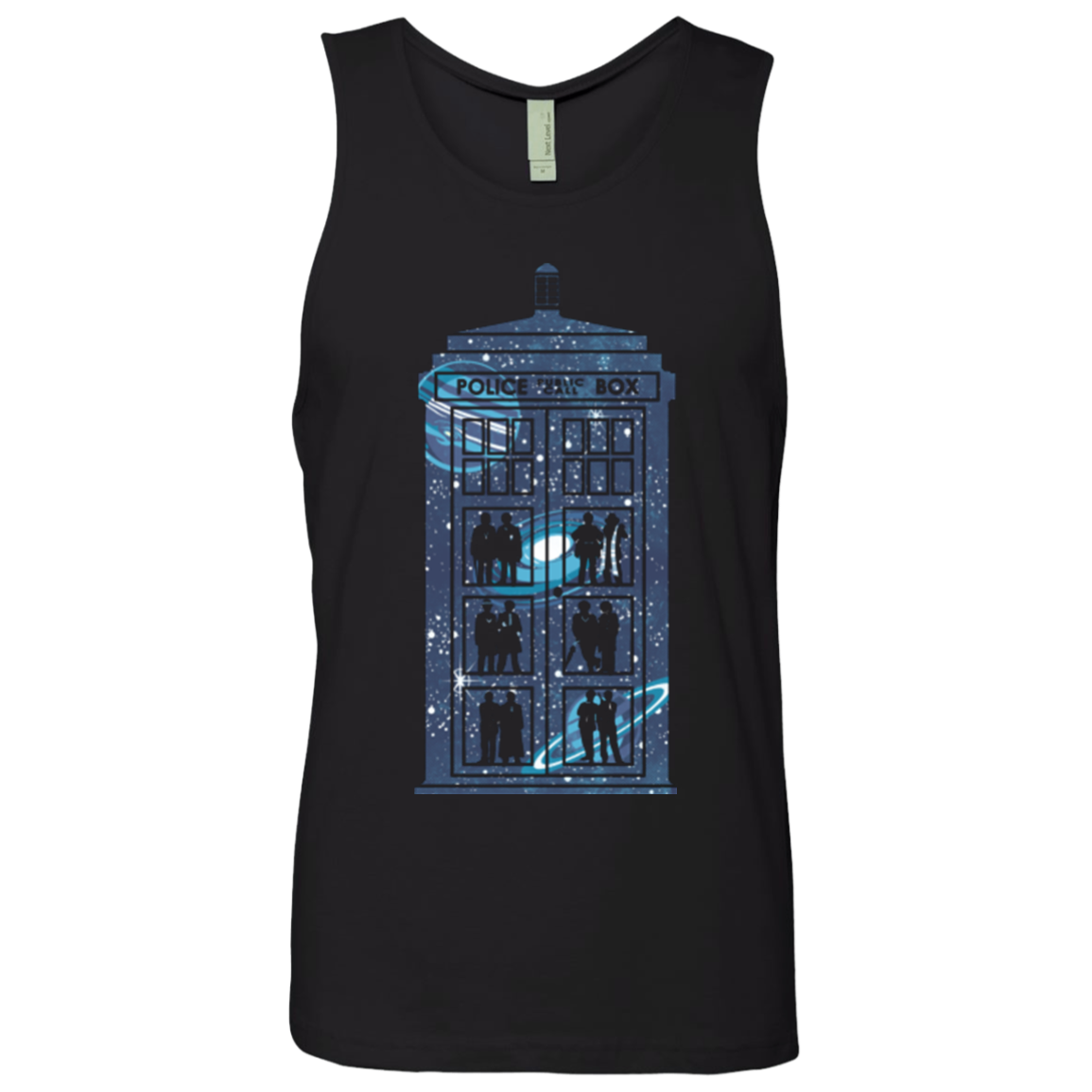 Box of Time and Space Men's Premium Tank Top
