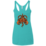 FIRE AND BLOOD Women's Triblend Racerback Tank