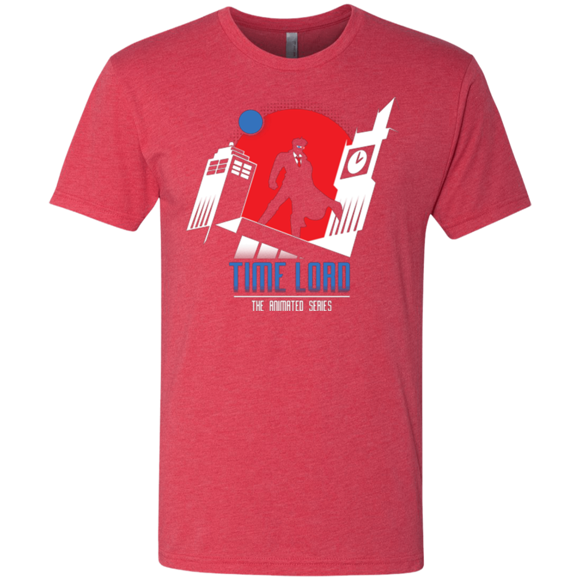 Time Lord Animated Series Men's Triblend T-Shirt