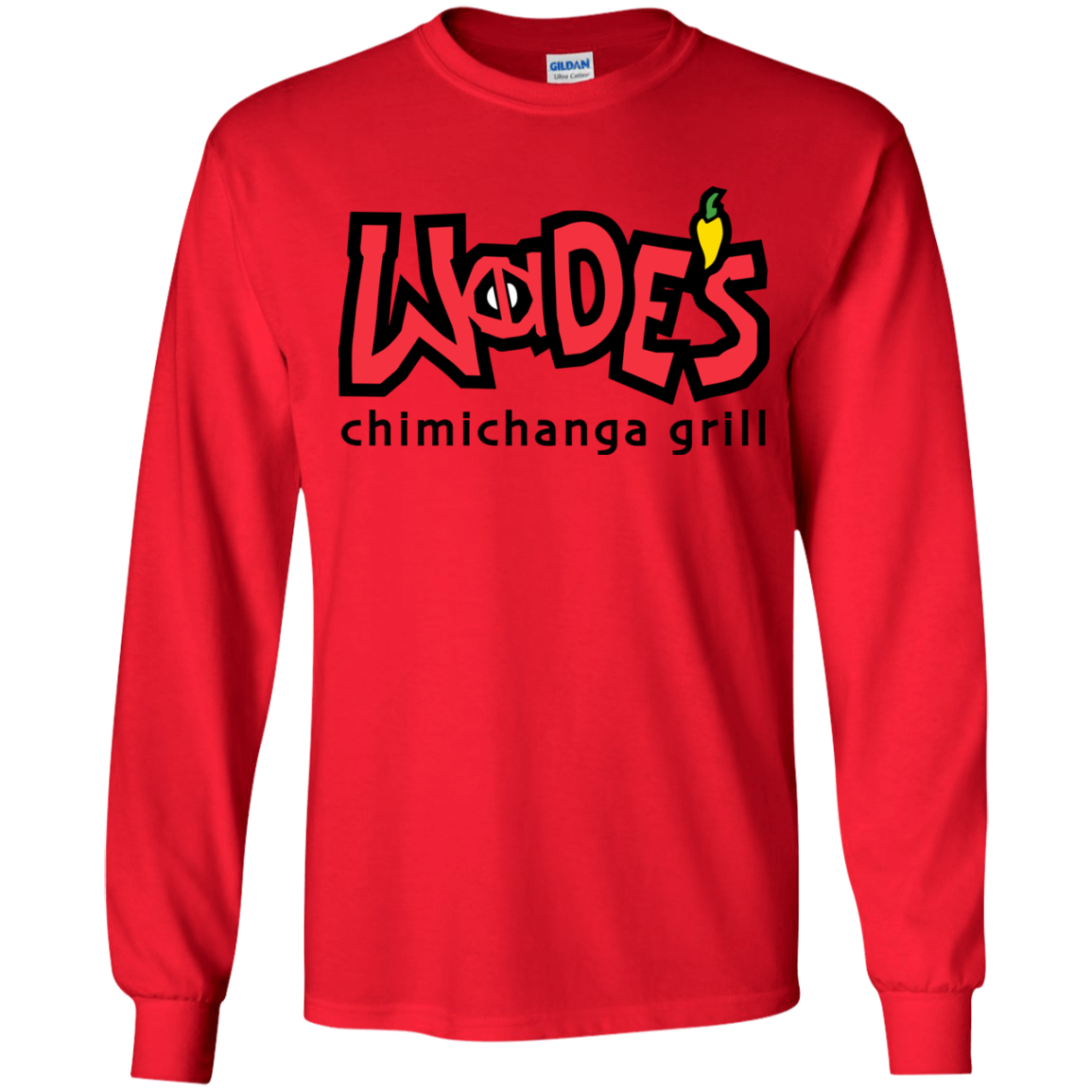 Wades Grill Youth Long Sleeve T-Shirt