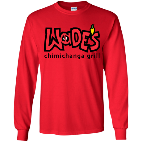 Wades Grill Youth Long Sleeve T-Shirt