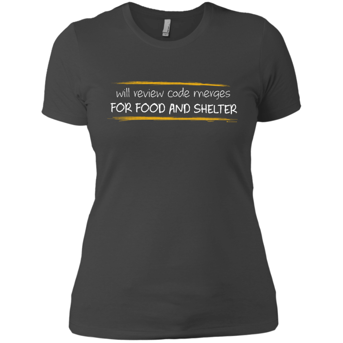 Reviewing Code For Food And Shelter Women's Premium T-Shirt