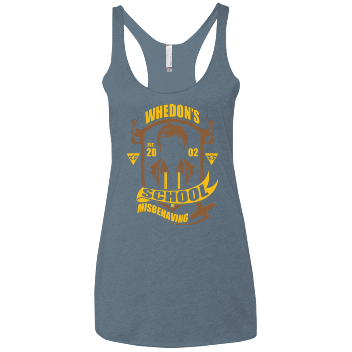 School of Misbehaving Women's Triblend Racerback Tank