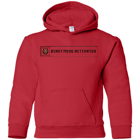 Beast Mode Activated Youth Hoodie