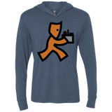 RUN Triblend Long Sleeve Hoodie Tee