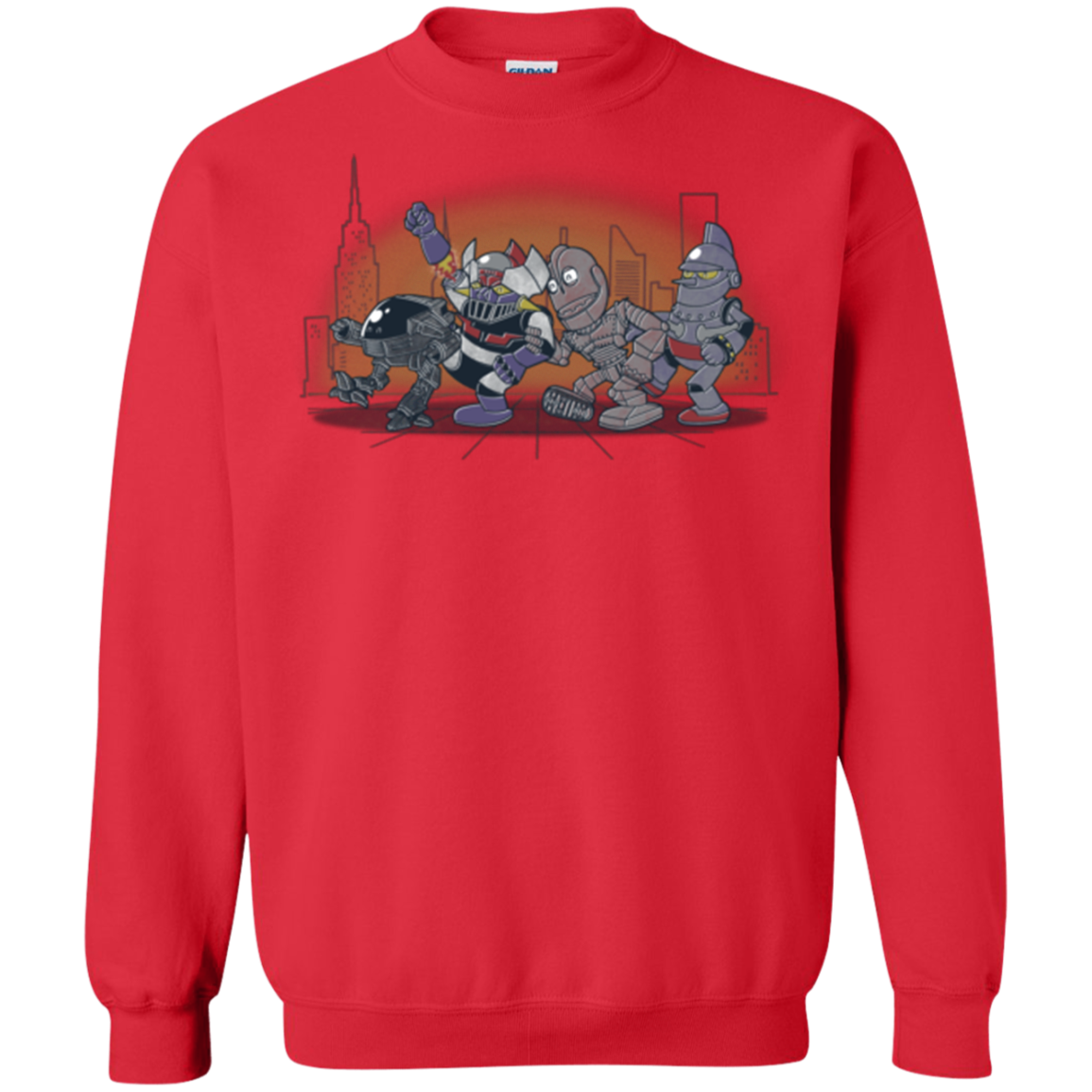 Where The Big Robots are Crewneck Sweatshirt