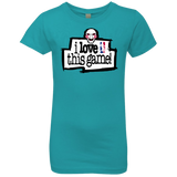 I Love This Game Girls Premium T-Shirt