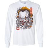 Oni Clown Mask Men's Long Sleeve T-Shirt
