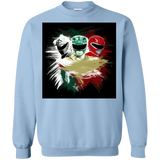 White Green Red Crewneck Sweatshirt