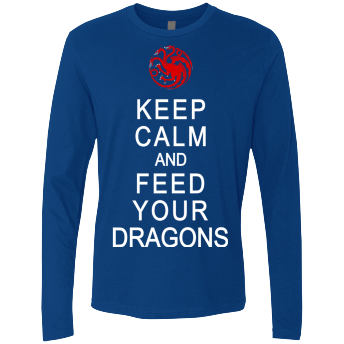 Feed dragons Men's Premium Long Sleeve