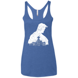 Metropolis Shadow Women's Triblend Racerback Tank