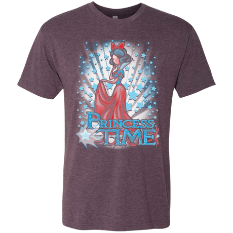 Princess Time Snow White Men's Triblend T-Shirt