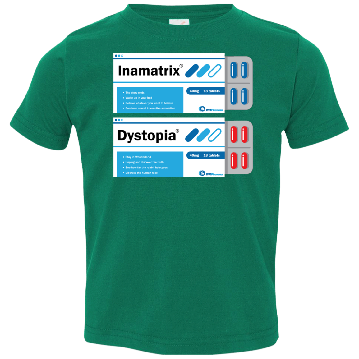 Red or Blue Toddler Premium T-Shirt